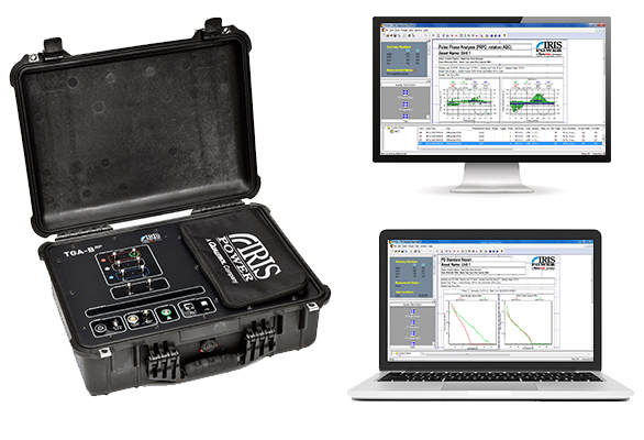 Iris Power | Partial Discharge Monitoring | Portable TGA-B for Motors and Generators