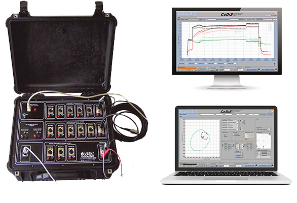 Iris Power | Bearing and Shaft Vibration Monitoring | Portable CoDis PMU