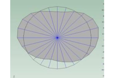 Critical Mode Shape for 2-pole Machine